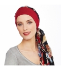 Bonnet foulard bambou - annabell bordeaux
