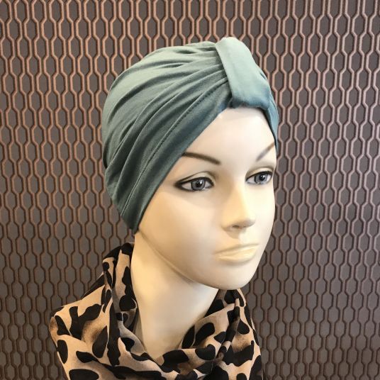 Bonnet Lycra Coton - bonnet Emeraude