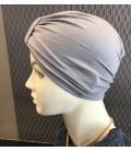 Bonnet Lycra Coton - bonnet gris