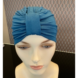 Bonnet bambou viscose- bonnet Bleu